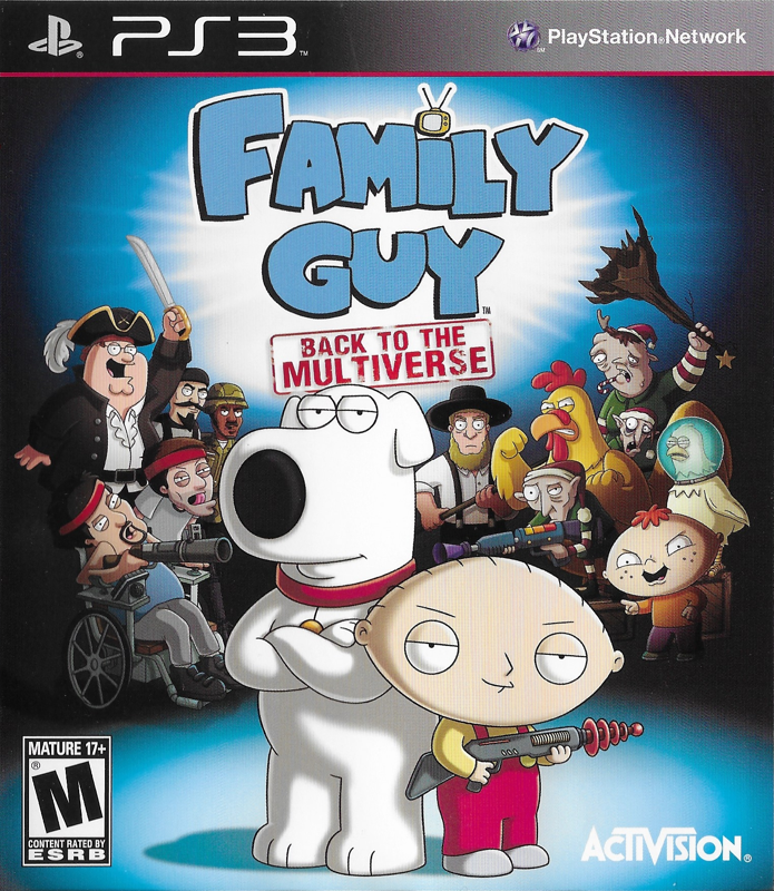Family Guy: Back To The Multiverse box art for Playstation 3